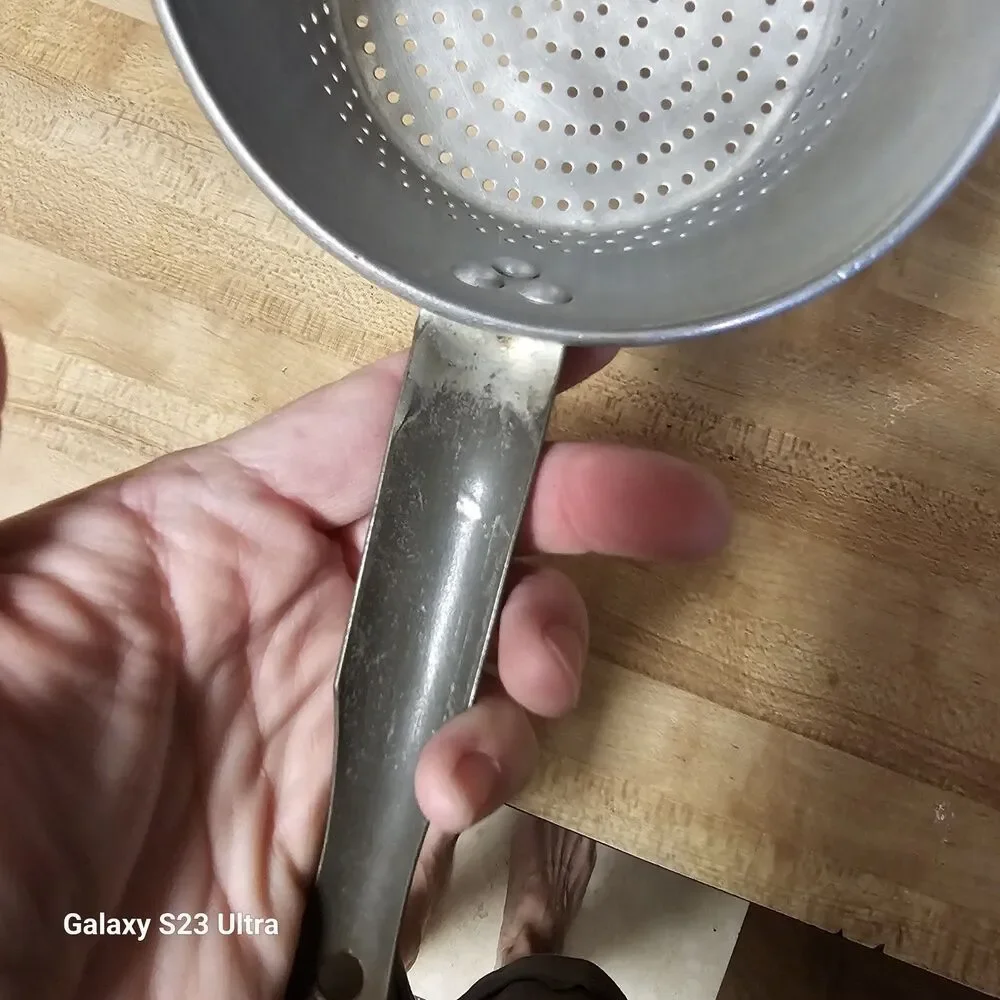 Vintage Mid-Century Ware-Ever TAC U Aluminum Co. Strainer No 933 With Handle